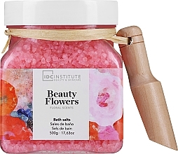 Сіль для ванн - IDC Institute Beauty Flowers Bath Salts — фото N1