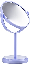 Парфумерія, косметика Дзеркало на підставці кругле 85703, бузкове - Top Choice Beauty Collection Mirror