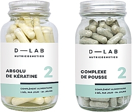 Набір для волосся на 3 місяці - D-Lab Nutricosmetics Hair-Nutrition (caps/84pcs + caps/168pcs) — фото N1