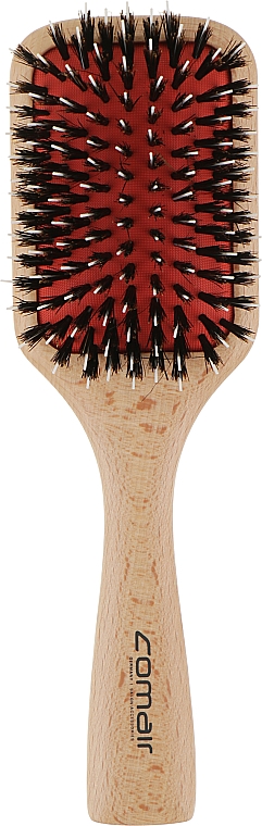 Щетка для волос "Natural Wooden Brush", 9-рядная - Comair — фото N1