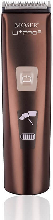 Машинка для підстригання волосся з ЖК-екраном - Moser Li+Pro 2 — фото N1