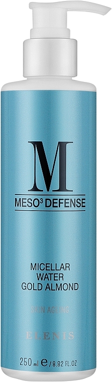 Міцелярна вода з олією мигдалю - Elenis Meso-Defense Micellar Water Gold Almond — фото N1