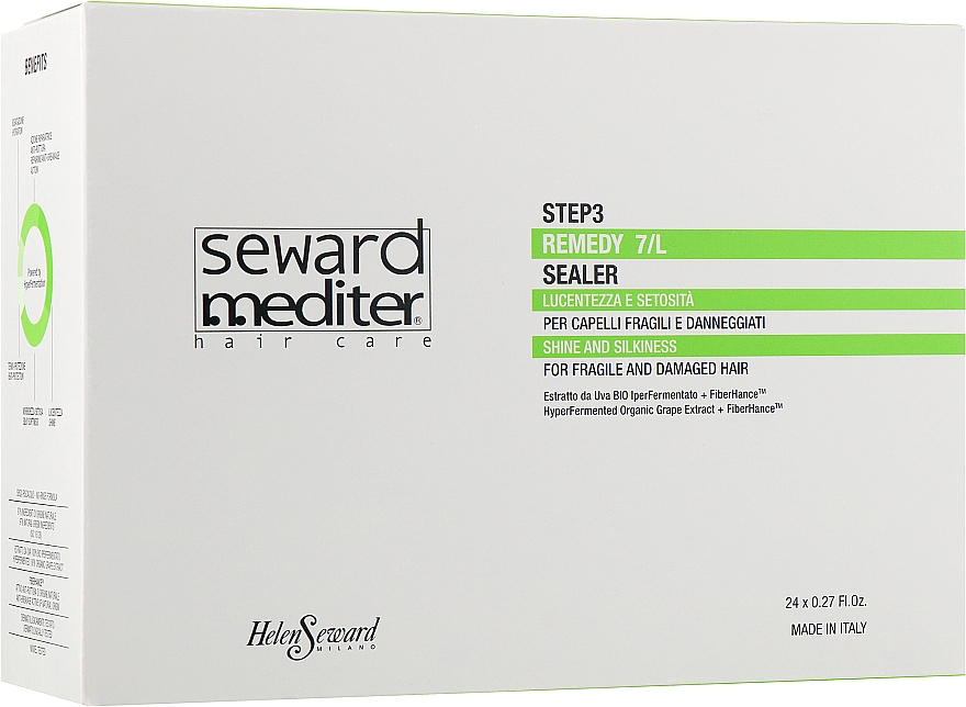 Флюїд для блиску й шовковистості волосся - Helen Seward Remedy 7/L Sealer — фото N1