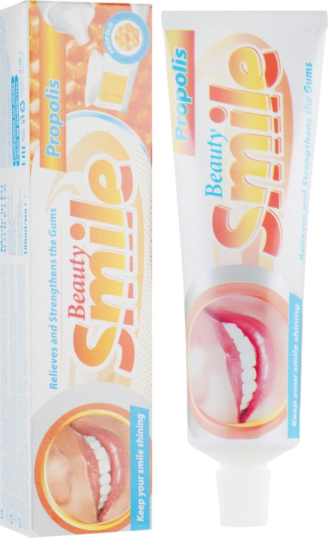 Зубна паста "Прополіс" - Rubella Dental Beauty Smile — фото N1