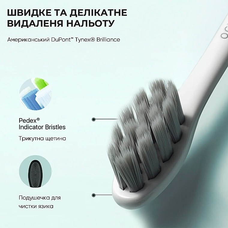 Електрична зубна щітка Oclean Air 2T White, футляр, настінне кріплення - Oclean Air 2T Electric Toothbrush White — фото N19