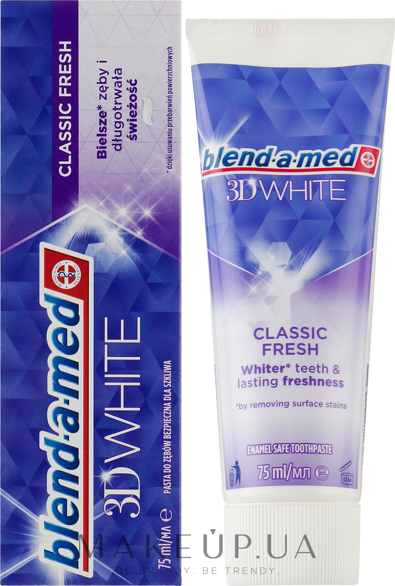 Зубная паста "Трехмерное отбеливание" - Blend-A-Med 3D White Toothpaste — фото 75ml