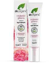 Духи, Парфюмерия, косметика Сыворотка для глаз с гуавой - Dr. Organic Organic Guava Radiant Eye Serum