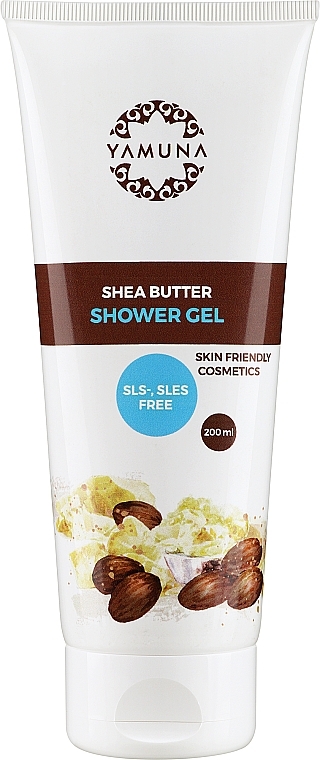 Гель для душу "Масло ши" - Yamuna Shea Butter Shower Gel — фото N1
