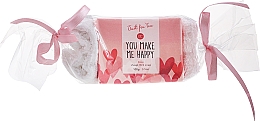 Парфумерія, косметика Набір для ванни - Accentra Just For You You Make Me Happy (soap/100g + face mitt/1pc)