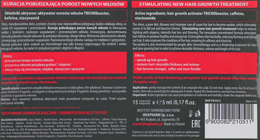 Сироватка, яка активує ріст волосся - Farmona Radical Med Treatment Stimulating The Growth Of New Hair — фото N2
