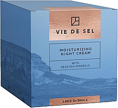 Парфумерія, косметика Зволожувальний нічний крем для обличчя - Vie De Sel Moisturizing Night Cream