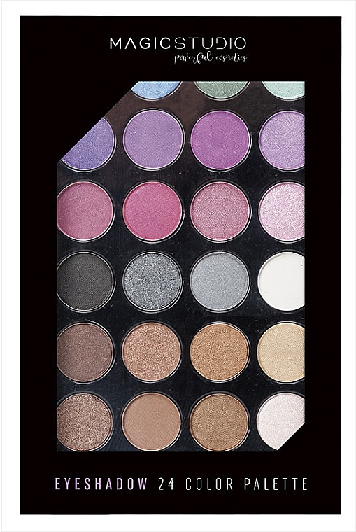 Палетка теней для век - Magic Studio Eyeshadow 24 Color Palette — фото N1