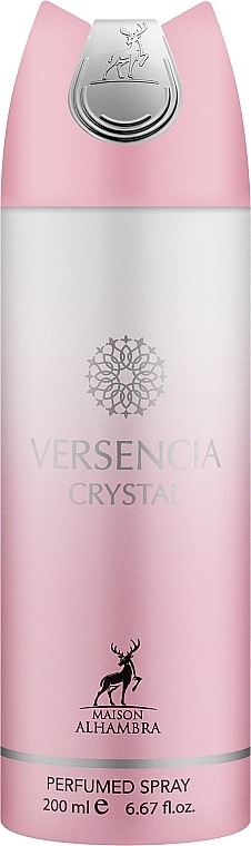 Alhambra Versencia Crystal - Парфумований дезодорант-спрей