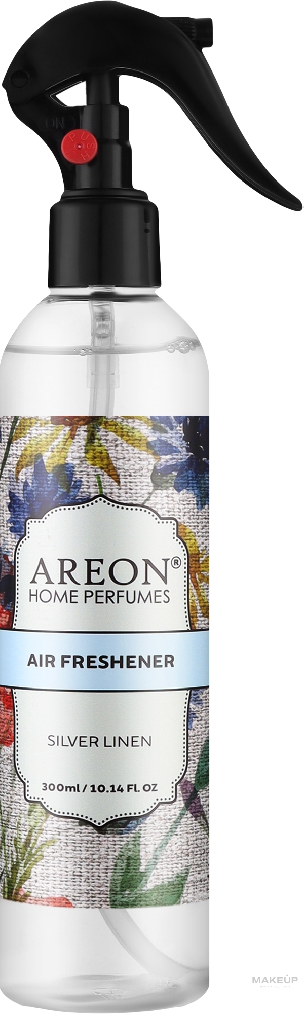 Ароматический спрей для дома - Areon Home Perfume Silver Linen Air Freshner — фото 300ml