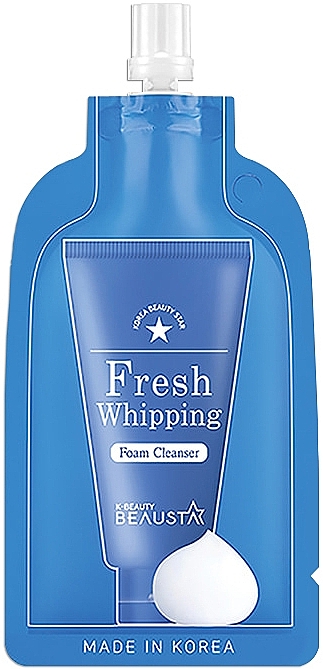 Очищающая пенка-сливки для умывания кожи лица - Beausta Fresh Whipping Foam Cleanser
