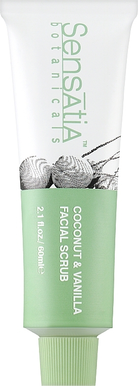 Скраб для лица "Кокос и ваниль" - Sensatia Botanicals Coconut & Vanilla Facial Scrub — фото N1