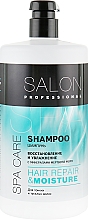 Шампунь для тонкого, тьмяного і рідкого волосся - Salon Professional Spa Care Moisture Shampoo — фото N3