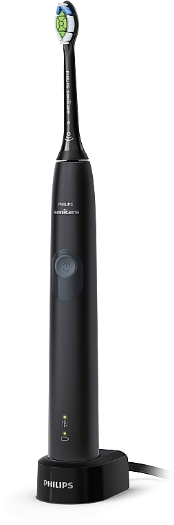 Электрическая звуковая зубная щетка, черная - Philips Sonicare ProtectiveClean 4300 HX6800/44 — фото N1