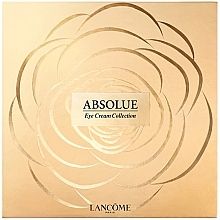 Парфумерія, косметика Набір - Lancome Absolue Eye Cream Collection Set (eye/cr/20ml + cr/2x15ml + cleans/15ml)