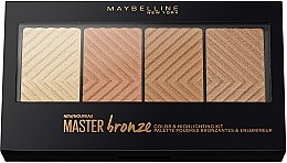 Парфумерія, косметика Палетка для контурування обличчя - Maybelline Master Bronze Color & Highlighting