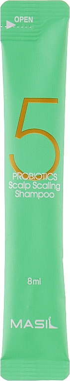 Шампунь для глубокого очищения кожи головы - Masil 5 Probiotics Scalp Scaling Shampoo (пробник)