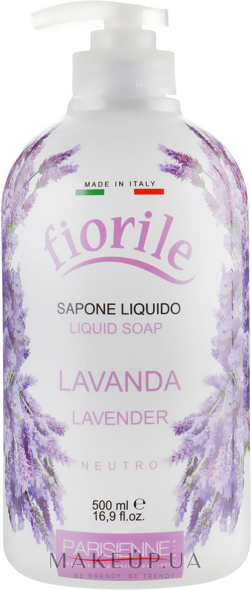 Жидкое мыло "Лаванда" - Parisienne Italia Fiorile Lavender Liquid Soap — фото 500ml