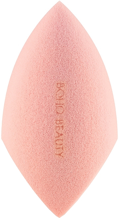 Спонж для макияжа с двойным вырезом, конфетно-розовый - Boho Beauty Bohoblender Candy Pink V Cut Slim — фото N1