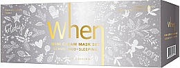 Набор для ухода за лицом - When Mini Cream Masks Trio Set Holiday Limited Edition (mask/3x30ml) — фото N1