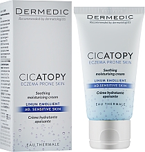 Зволожувальний заспокійливий крем для обличчя - Dermedic Cicatory Soothing Moisturising Cream — фото N2