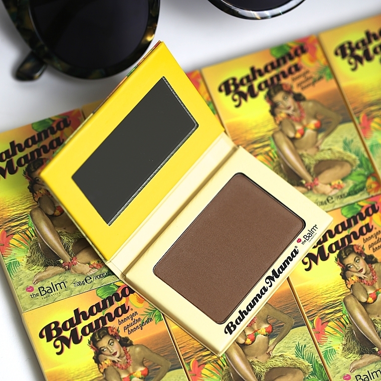 Бронзер для лица - theBalm Bahama Mama Bronzer Travel (мини) — фото N6