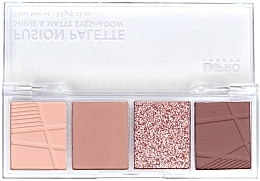 Тени для век - LN Pro Fusion Palette Eyeshadow  — фото N4