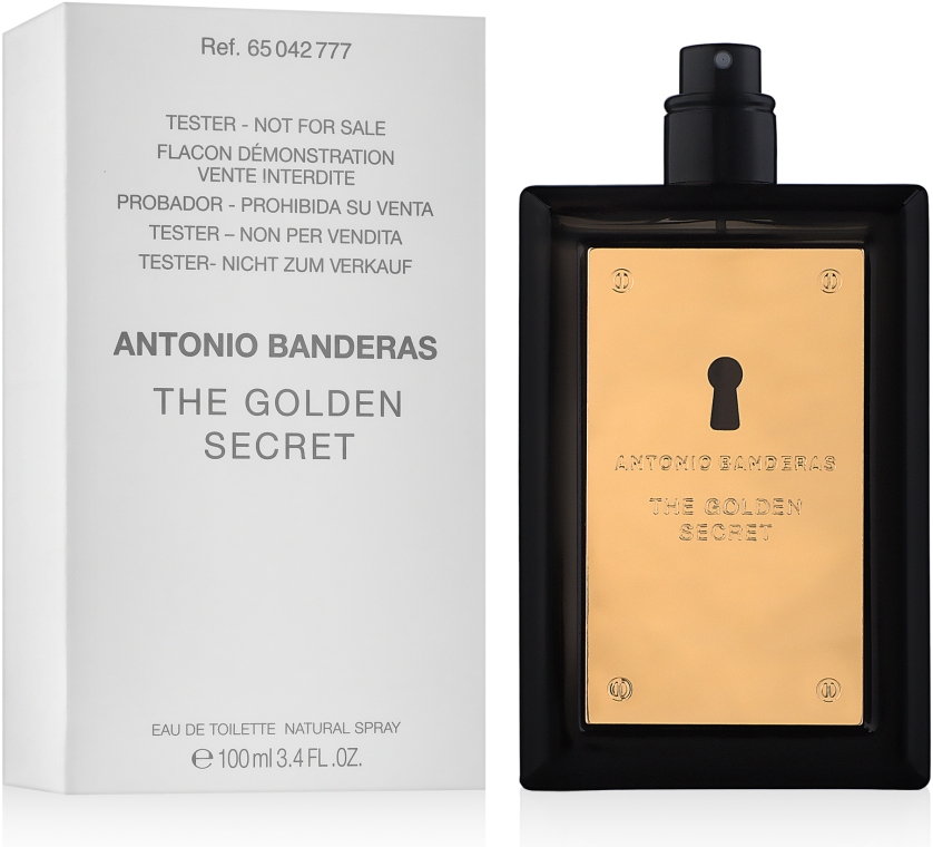 Antonio Banderas The Golden Secret - Туалетная вода (тестер без крышечки) — фото N4