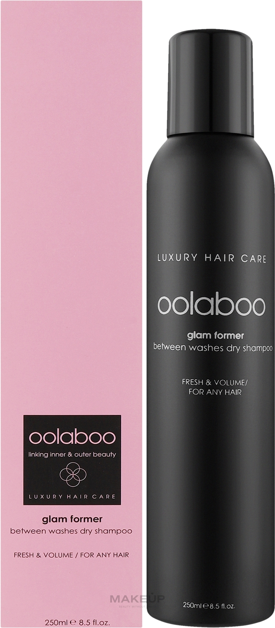 Сухий шампунь для всіх типів волосся - Oolaboo Glam Former Between Washes Dry Shampoo — фото 250ml