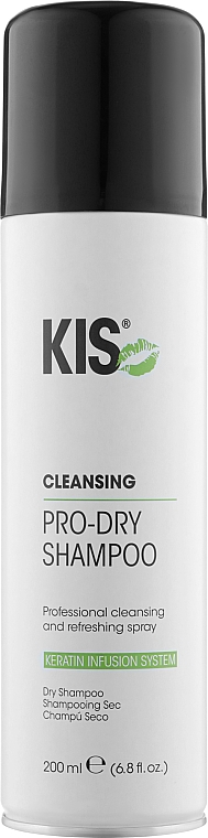 Сухий шампунь для волосся - Kis Cleansing Pro-Dry Shampoo Keratin Infusion System — фото N1
