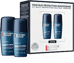 Духи, Парфюмерия, косметика Набор - Biotherm Homme Day Control (deo/75ml + deo/75ml)