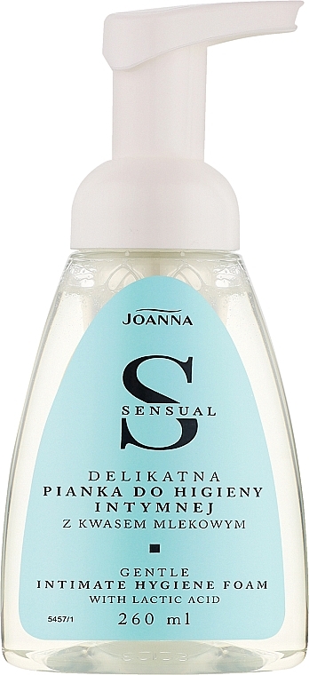 Ніжна пінка для інтимної гігієни - Joanna Sensual Gentle Intimate Hygiene Foam — фото N1