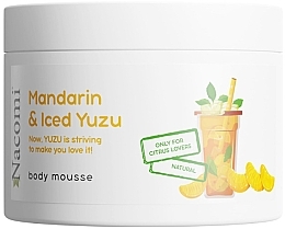 Мус для тіла з ароматом мандарина та юзу - Nacomi Mandarin And Iced Yuzu Body Mousse — фото N1