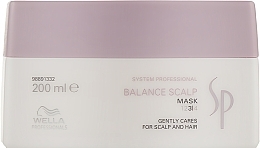 РАСПРОДАЖА Маска для чувствительной кожи головы - Wella SP Balance Scalp Mask Gently Cares * — фото N1