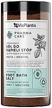 Парфумерія, косметика Сіль для ніг "М'ята + ментол" - Vis Plantis Pharma Care Foot Bath Salt