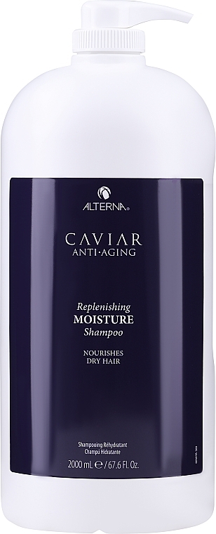 Увлажняющий шампунь - Alterna Caviar Anti-Aging Replenishing Moisture Shampoo — фото N6