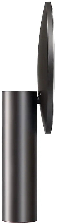Косметическое зеркало с подсветкой, черное - Amiro LED Mirror Black — фото N4
