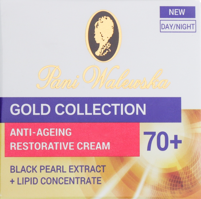 Восстанавливающий крем против морщин 70+ - Pani Walewska Gold Collection Face Cream 70+