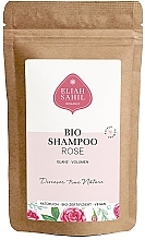 Органический шампунь-порошок "Объем и блеск" - Eliah Sahil Natural Shampoo Volume & Shine Hair Powder (пробник) — фото N1