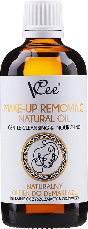 Олія для зняття макіяжу - VCee Make-Up Removing Natural Oil — фото N1