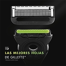 Сменные кассеты для бритья, 4 шт. - Gillette Labs — фото N4