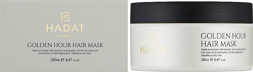 Інтенсивна відновлювальна маска - Hadat Cosmetics Golden Hour Hair Mask — фото N2