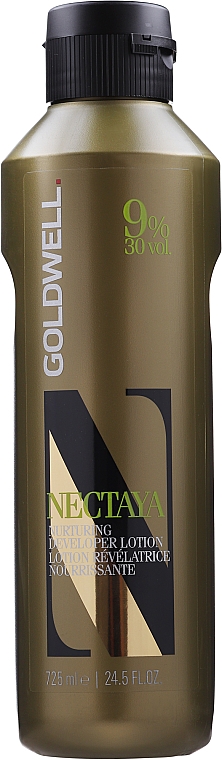 Лосьйон-окислювач для волосся - Goldwell Nectaya 9% Lotion — фото N1