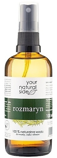 Ароматизированный спрей "Розмарин" - Your Natural Side Flower Water Rosemary Spray — фото N2