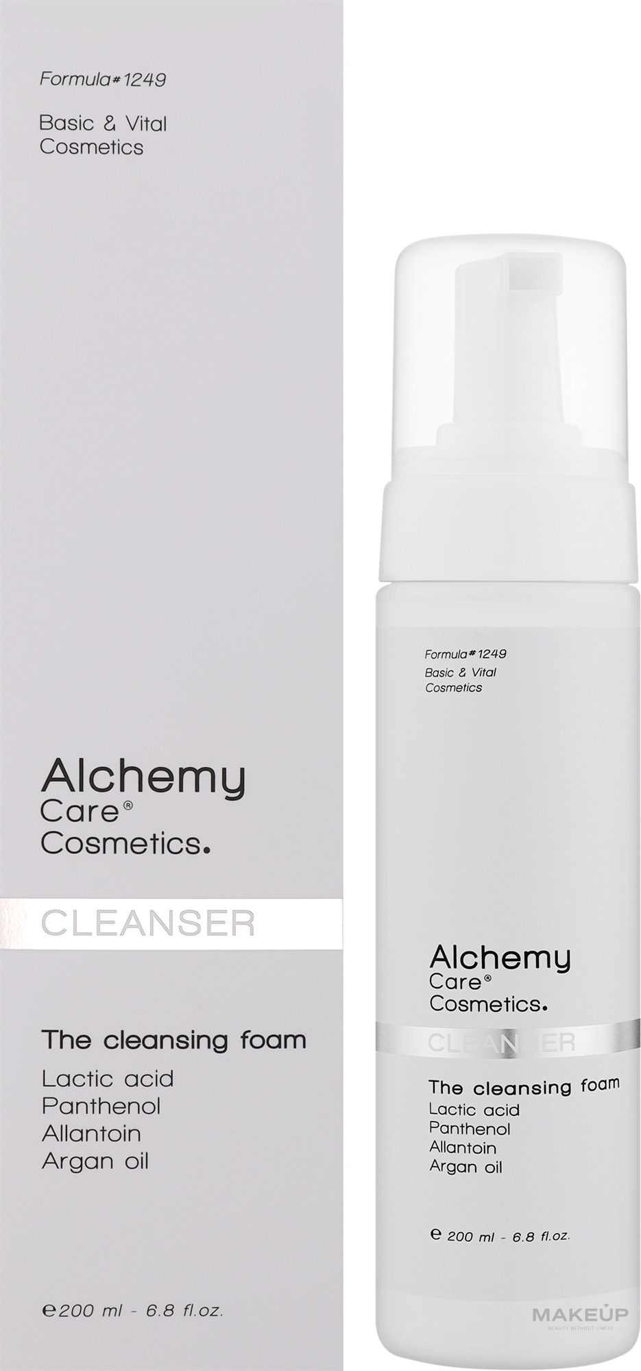 Очищувальна пінка для обличчя - Alchemy Care Cosmetics Cleanser The Cleansing Foam — фото 200ml