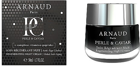 Ночной крем для лица - Algologie Pearl & Caviar Regenerating Night Cream — фото N1